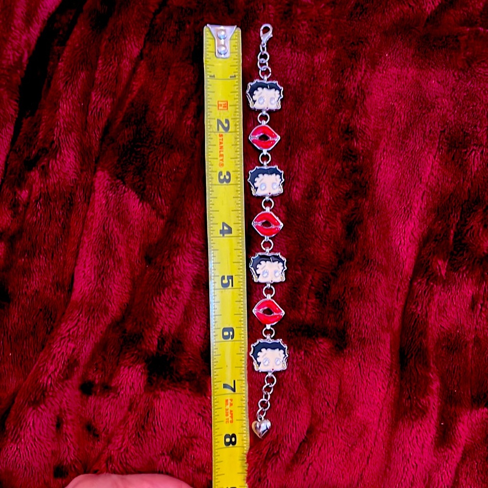 Vintage Betty Boop charm bracelet
